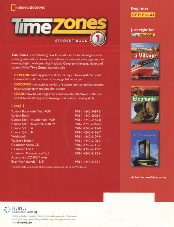 [object Object] «Time Zones. Student's Book 1 ( +Multi-ROM)», авторов Тим Коллинз, Мэри Джейн Мейплс - фото №2 - миниатюра