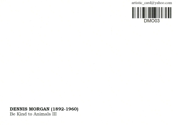  «Открытка Dennis Morgan — Be Kind to Animals III (DMO03)», бренда Artistic Card - фото №1