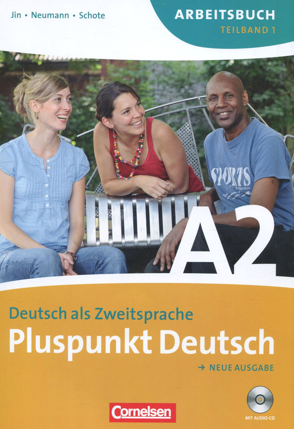 [object Object] «Pluspunkt Deutsch. Deutsch als Zweitsprache. Arbeitbuch Teilband A2/1 (+CD)», авторів Фридеріке Джин, Іоахим Шоте, Ютта Нейманн - фото №1