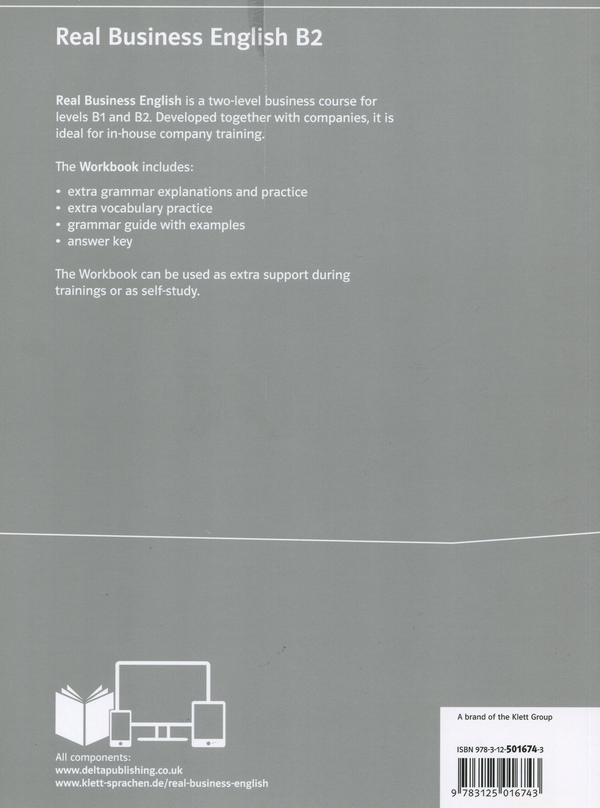 Паперова книга «Real Business English B2. Workbook», автор Ребекка Буллєр - фото №1
