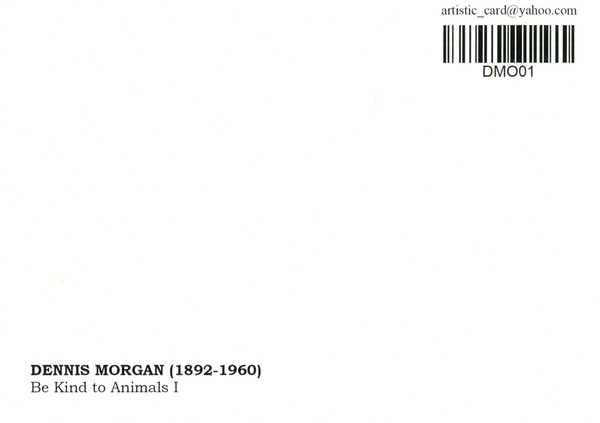  «Открытка Dennis Morgan — Be Kind to Animals I (DMO01)», бренда Artistic Card - фото №1