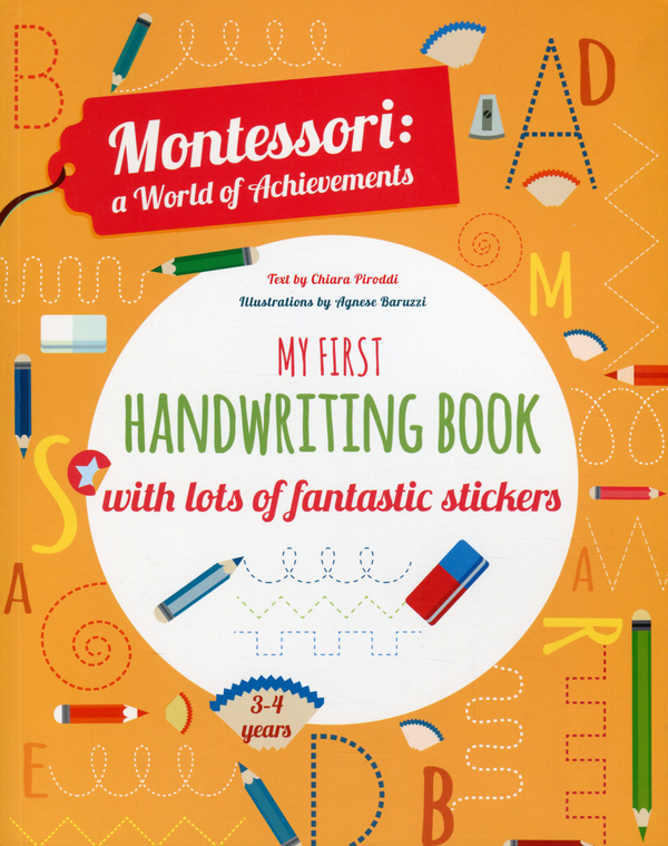 [object Object] «My First Handwriting Book with lots of fantastic stickers», автор Кьяра Пиродди - фото №2 - миниатюра