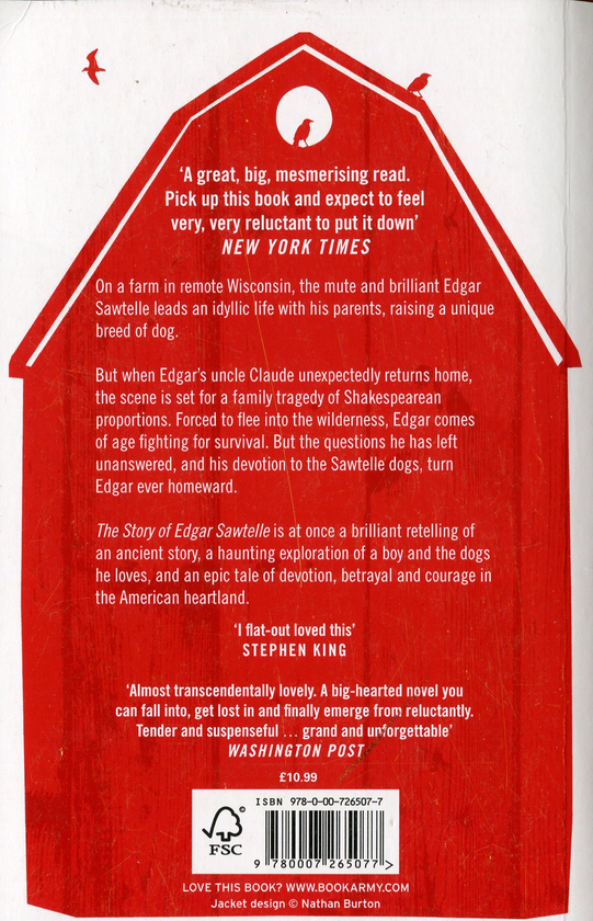 Паперова книга «The Story of Edgar Sawtelle», автор Давід Врублєвський - фото №1