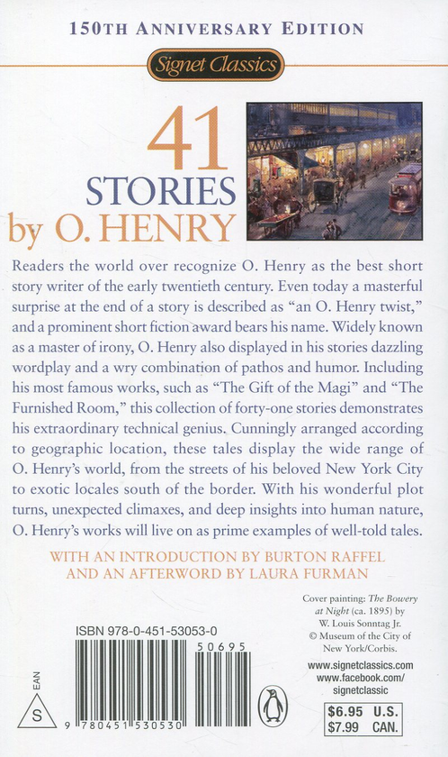 Паперова книга «41 Stories by O.Henry», автор О. Генрі - фото №1