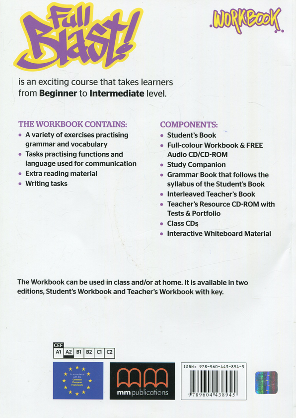[object Object] «Full Blast.  Workbook 3 (+ CD)», автор Эстер Войджицки - фото №2 - миниатюра