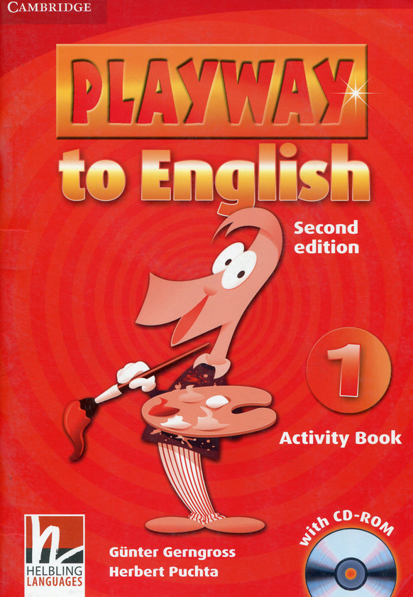 Бумажная книга «Playway to English 1. Activity Book. Second Edition (+ CD-ROM)», авторов Гюнтер Гернгросс, Герберт Пухта - фото №1