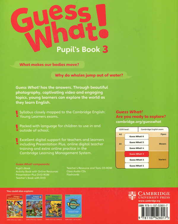 [object Object] «Guess What! Level 3 Pupil's Book», автор Сусанна Рейд - фото №2 - мініатюра