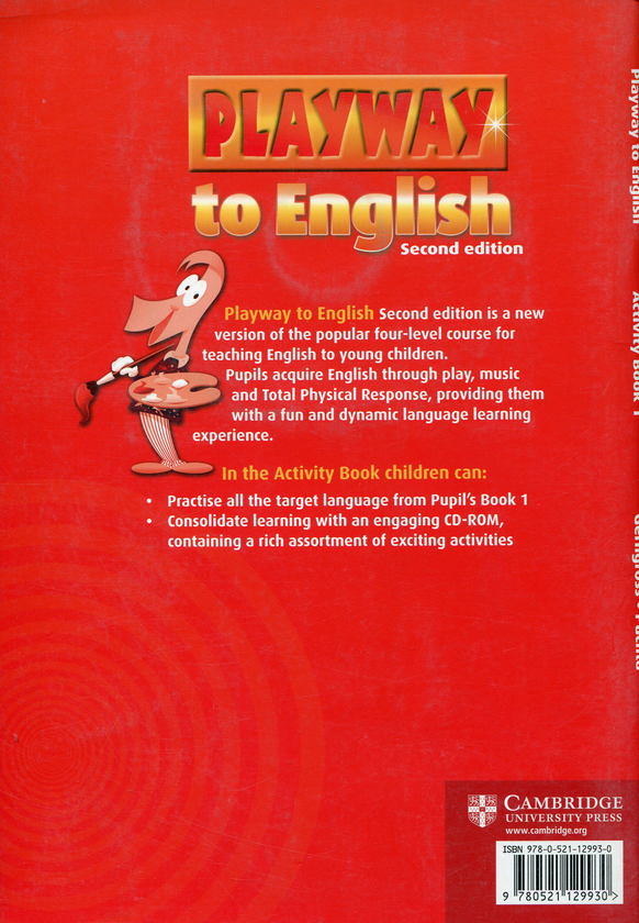Бумажная книга «Playway to English 1. Activity Book. Second Edition (+ CD-ROM)», авторов Гюнтер Гернгросс, Герберт Пухта - фото №1