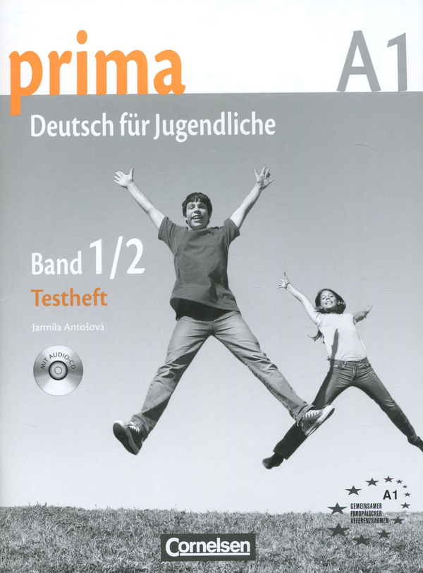 Паперова книга «Prima A1. Deutsch fur Jugendliche. Band 1/2. Testheft (+ CD)», автор Ярміла Антосова - фото №1