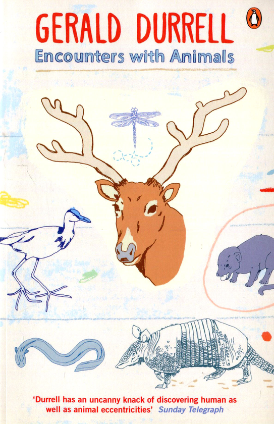 Паперова книга «Encounters with Animals», автор Джеральд Даррелл - фото №1