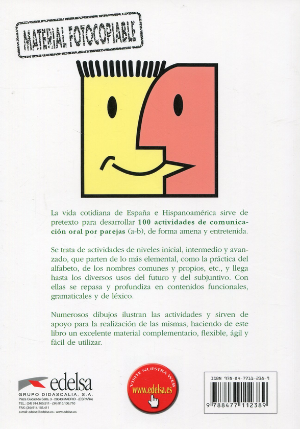 Паперова книга «Dual. Pretextos para hablar. Libro», автор Марія-Анджелес Паломіно - фото №1