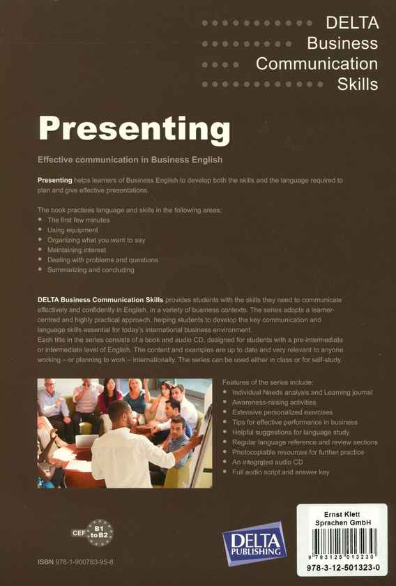 [object Object] «Presenting. Delta Business Communication Skills (+ CD-ROM)», авторів Сьюзен Лоу, Луїза Пайл - фото №2 - мініатюра