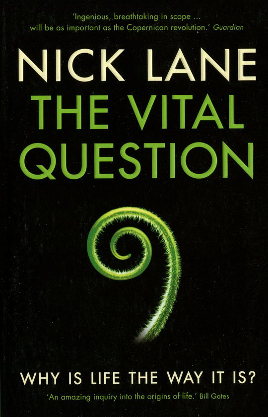 Паперова книга «The Vital Question», автор Нік Лейн - фото №1