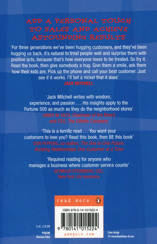 Паперова книга «Hug Your Customers. Love the Results », автор Джек Мітчелл - фото №1