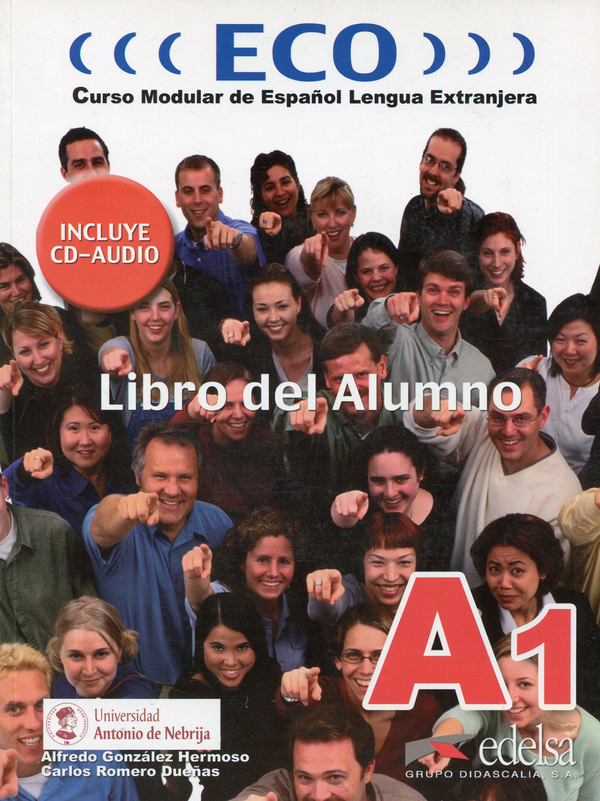 Паперова книга «ECO A1 Libro del Alumno (+ CD-ROM)», авторів Альфредо Гонсалес Эрмосо, Карлос Ромеро Дуэнас - фото №1