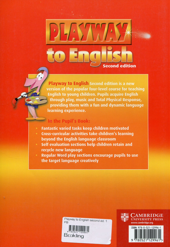 Бумажная книга «Playway to English 1. Pupil's Book. Second Edition», авторов Гюнтер Гернгросс, Герберт Пухта - фото №1