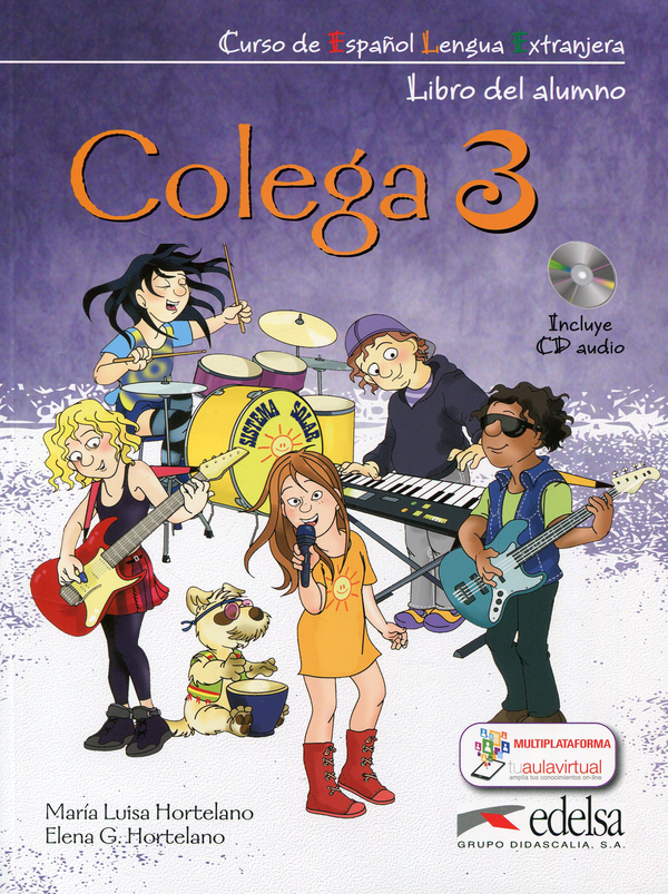 Бумажная книга «Colega 3. Libro del alumno + Cuaderno de ejercicios (комплект из 2 книг + CD-ROM)», авторов Мария Луиза Хортелано, Елена Гонсалес Хортелано - фото №1