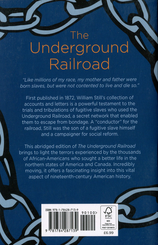 Бумажная книга «The Underground Railroad», автор Уильям Стилл - фото №1