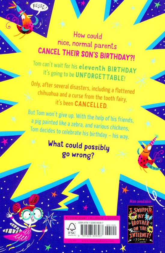 Бумажная книга «My Parents Cancelled My Birthday», автор Джо Симмонс - фото №1