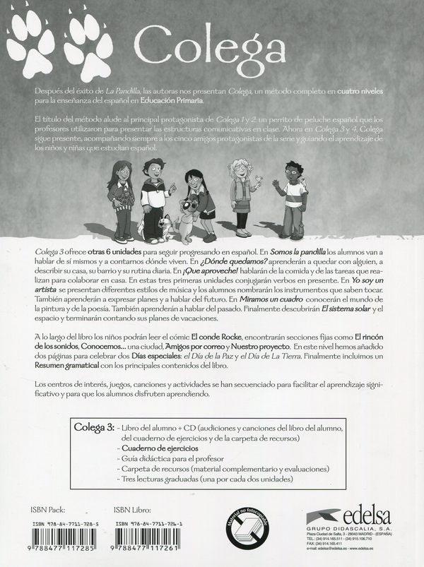 [object Object] «Colega 3. Cuaderno de ejercicios», авторов Мария Луиза Хортелано, Елена Гонсалес Хортелано - фото №2 - миниатюра