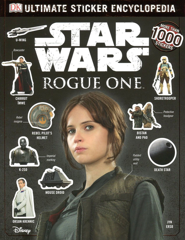 [object Object] «Star Wars Rogue One Ultimate Sticker Encyclopedia (+наклейки)», авторов Эмма Грэндж, Шэри Ласт - фото №1