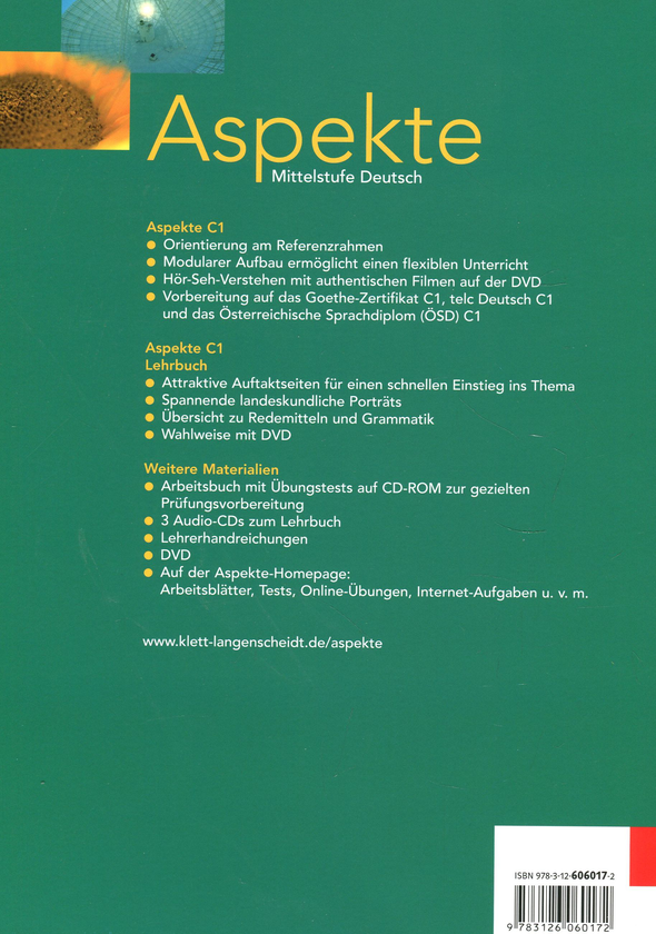 [object Object] «Aspekte 3 (C1). Mittelstufe Deutsch. Lehrbuch ohne DVD», авторів Гелен Шмітц, Уте Койтан, Таня Зібер, Ральф Зонтаг - фото №2 - мініатюра