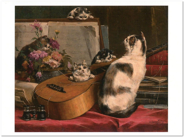  «Открытка Charles van den Eycken — Amateursconcert (CE02)», бренда Artistic Card - фото №1