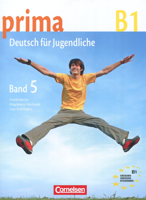 Паперова книга «Prima B1. Deutsch fur Jugendliche. Band 5 », авторів Фридеріке Джин, Лутц Рорманн, Магдалена Міхалак - фото №1