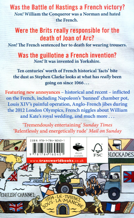 Бумажная книга «1000 Years of Annoying the French», автор Стивен Кларк - фото №1