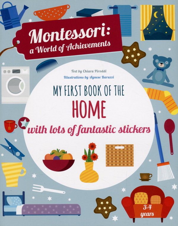 [object Object] «My First Book of the Home with lots of fantastic stickers», автор Кьяра Пиродди - фото №2 - миниатюра
