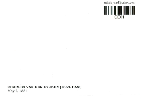 «Открытка Charles van den Eycken — May I (CE01)», бренда Artistic Card - фото №1