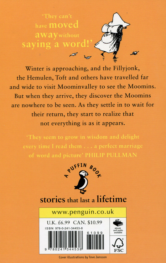 Паперова книга «Moominvalley in November», автор Туве Янссон - фото №1