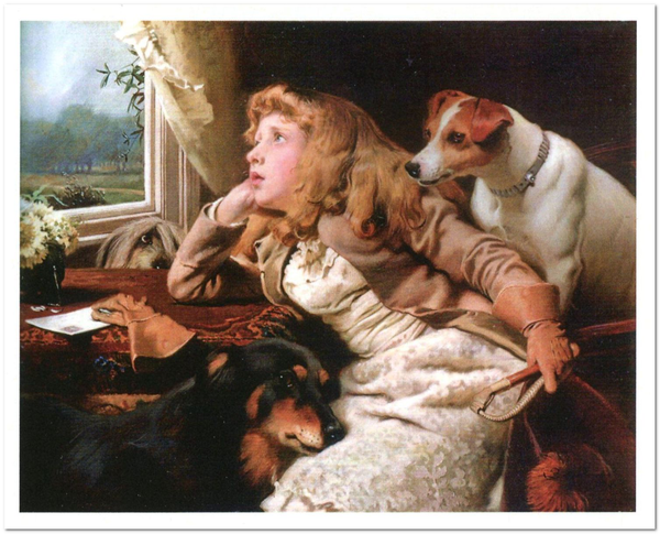  «Открытка Charles Burton Barber — No Ride Today (CB15)», бренда Artistic Card - фото №1