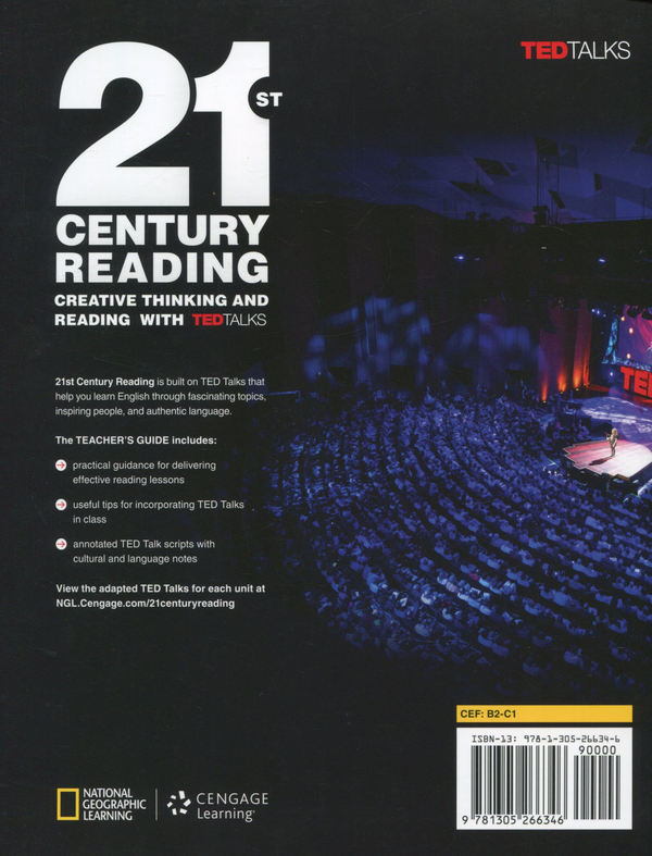 [object Object] «21st Century Reading. Creative Thinking and Reading with TED Talks 4. Teacher's Guide», авторів Джессіка Вільямс, Лаурі Бласс, Коллін Шейлс - фото №2 - мініатюра