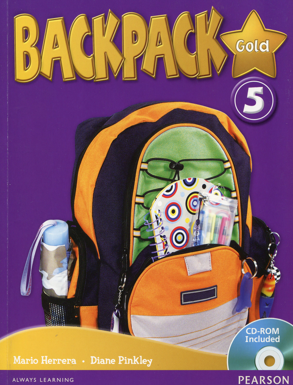 Паперова книга «Backpack Gold 5. Workbook (+ CD)», авторів Маріо Еррера, Діана Пінклі - фото №1