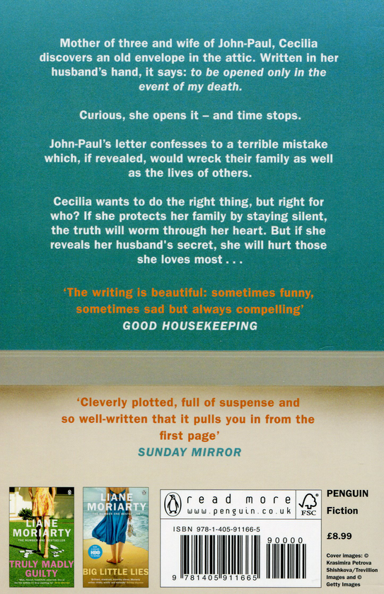 Паперова книга «The Husband's Secret», автор Ліян Моріарті - фото №1