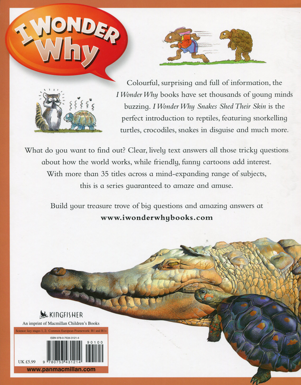 Паперова книга «I Wonder Why Snakes Shed Their Skin», автор Аманда О'Ніл - фото №1