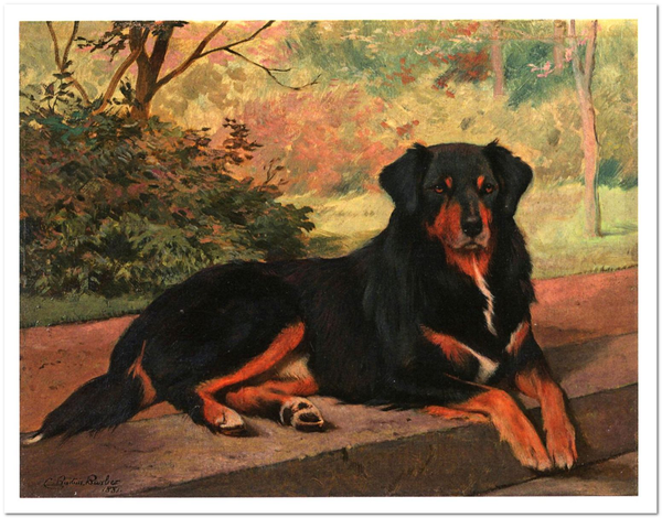 «Открытка Charles Burton Barber — Noble (CB09)», бренда Artistic Card - фото №1