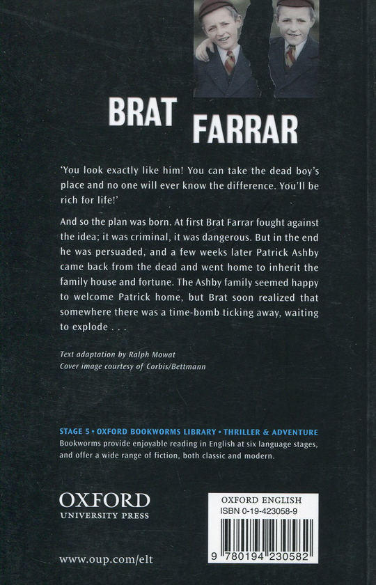 Бумажная книга «Brat Farrar», автор Жозефина Тэй - фото №1