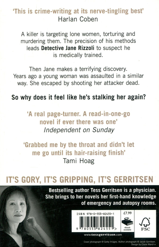 Книга «The Surgeon» Тесс Ґеррітсен, купити за ціною 513 на YAKABOO