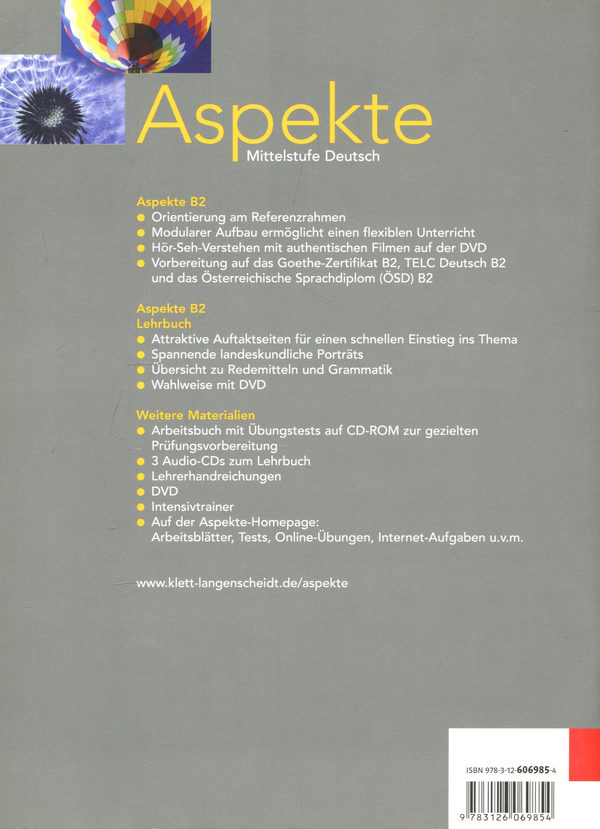 [object Object] «Aspekte 2 (B2). Mittelstufe Deutsch. Intensivtrainer», авторів Ульріке Моріц, Маргарет Роді - фото №2 - мініатюра