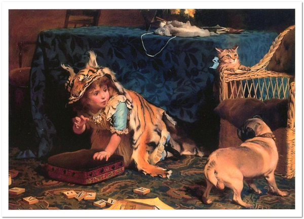 «Листівка Charles Burton Barber — A Monster (CB02)», бренду Artistic Card - фото №1