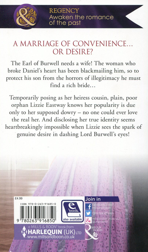 Бумажная книга «An Earl in Want of a Wife», автор Лаура Мартин - фото №1