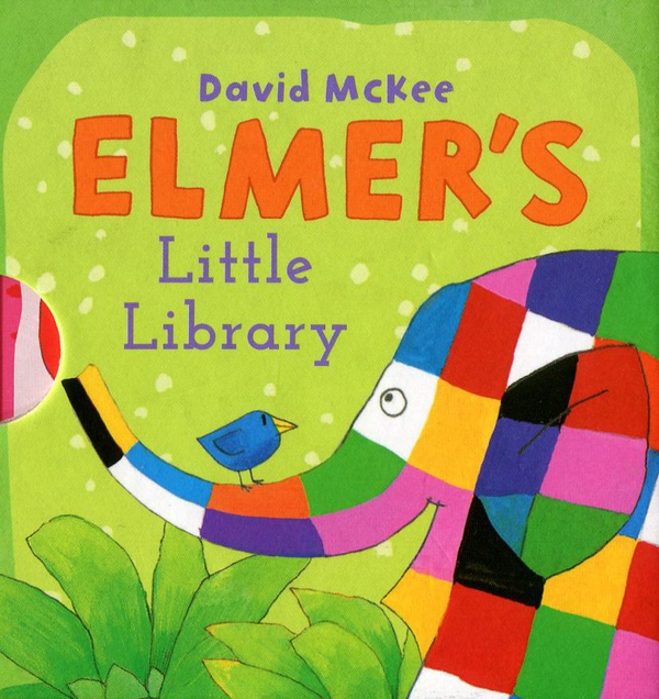 Бумажная книга «Elmer’s Little Library», автор Дэвид Макки - фото №1