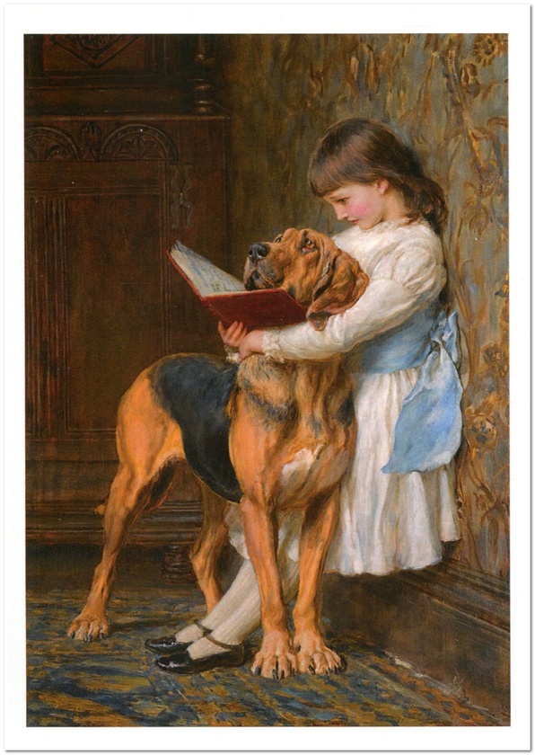 «Открытка Briton Rivière — Compulsory Education (BRI03)», бренда Artistic Card - фото №1