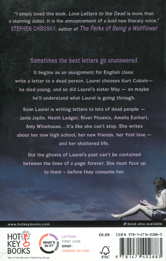 Бумажная книга «Love Letters to the Dead», автор Ава Деллайра - фото №1
