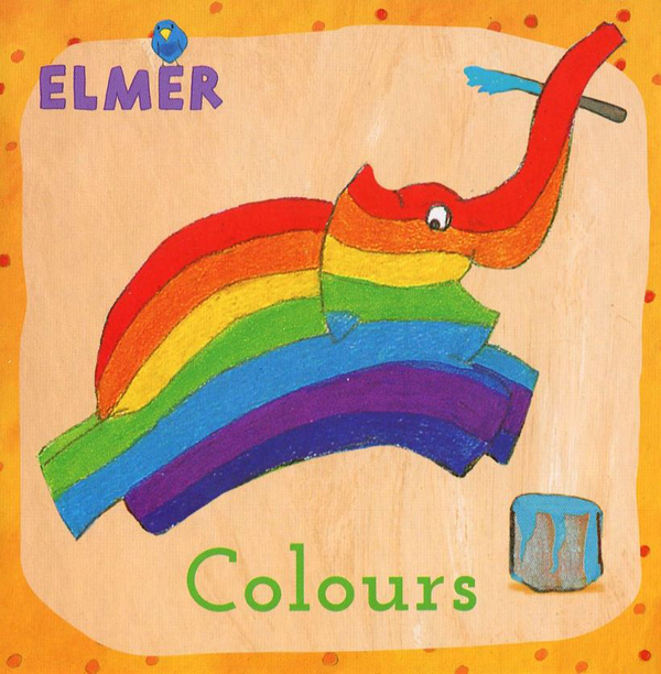 Бумажная книга «Elmer’s Little Library», автор Дэвид Макки - фото №1