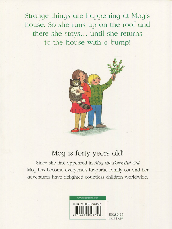 Бумажная книга «Mog's Christmas» - фото №1