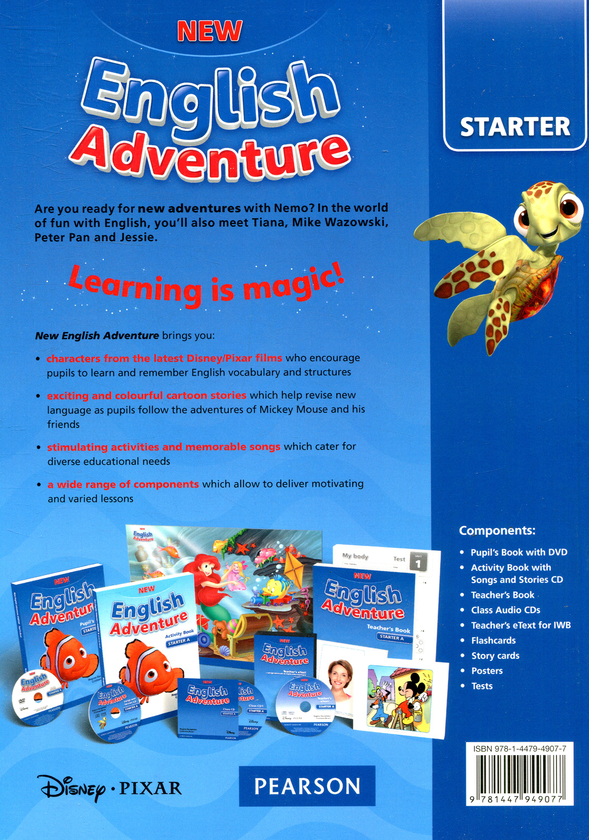 Бумажная книга «New English Adventure Starter A Teacher's Book», авторов Сюзанна Рид, Кэтрин Згурас, Мариола Богуцкая, Анна Козика - фото №1