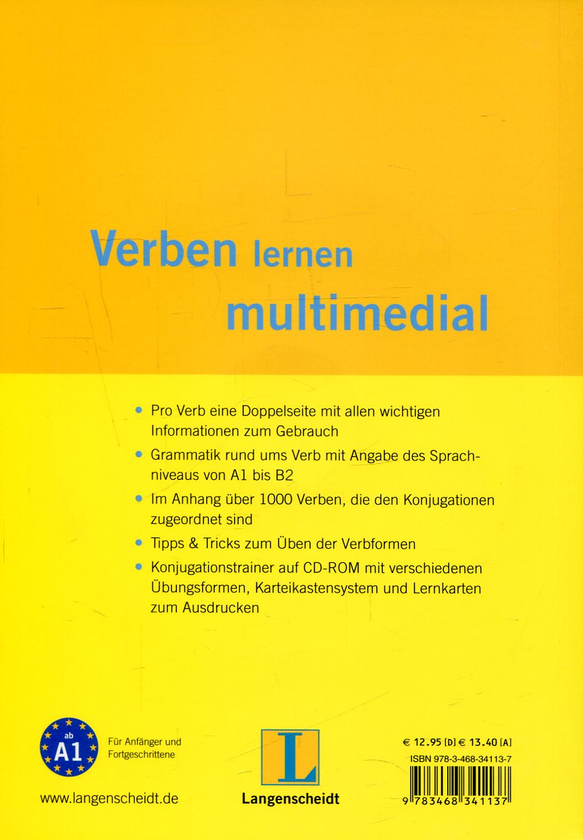 Бумажная книга «Langenscheidt Premium Verbtabellen Deutsch (+ CD-ROM)», автор Сара Флир - фото №1